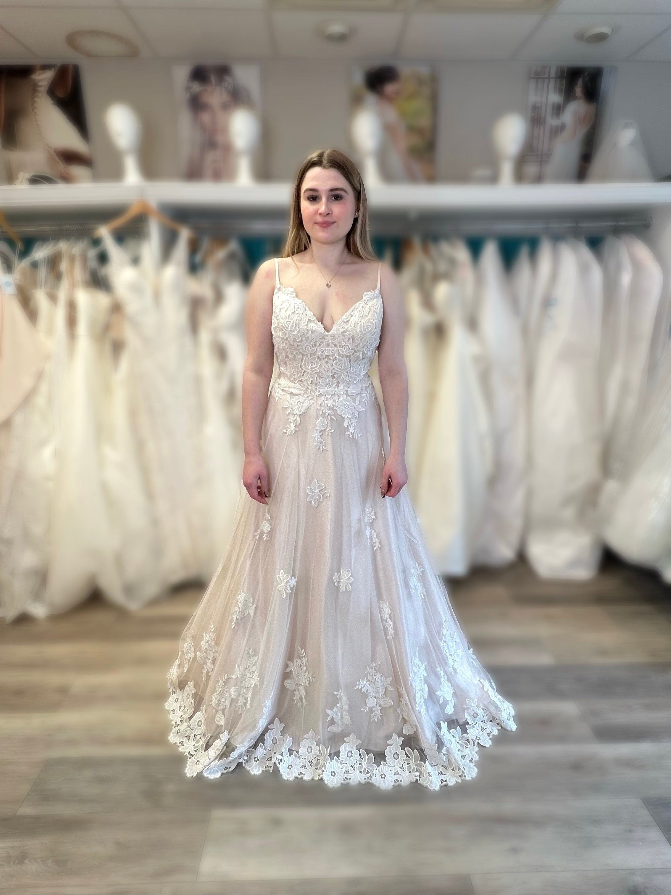 Lillian West 66045 Wedding Dress Sample Lillian West 66045 Wedding Dress Sample