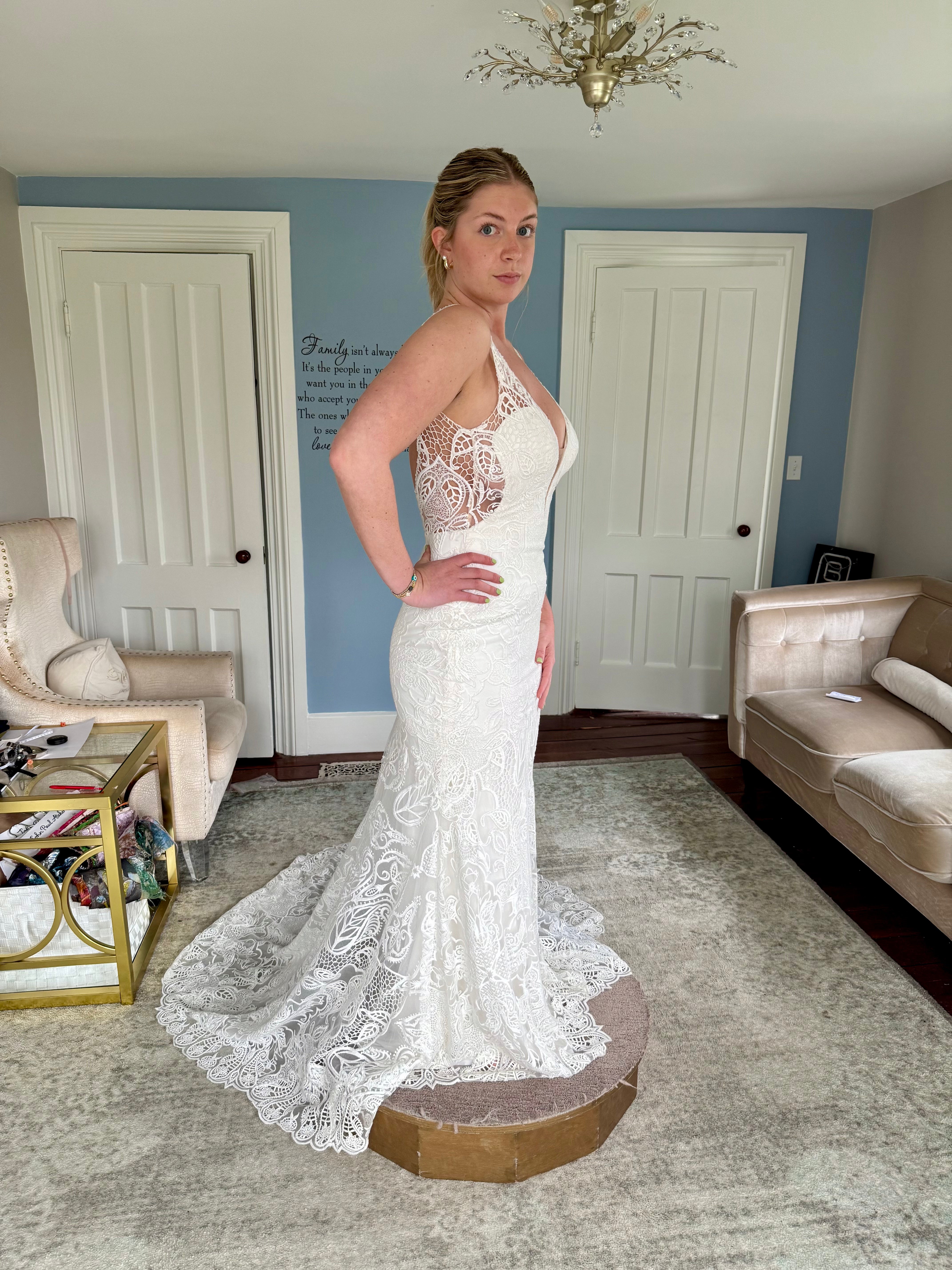 Lillian West 66241 Wedding Dress Sample Lillian West 66241 Wedding Dress Sample