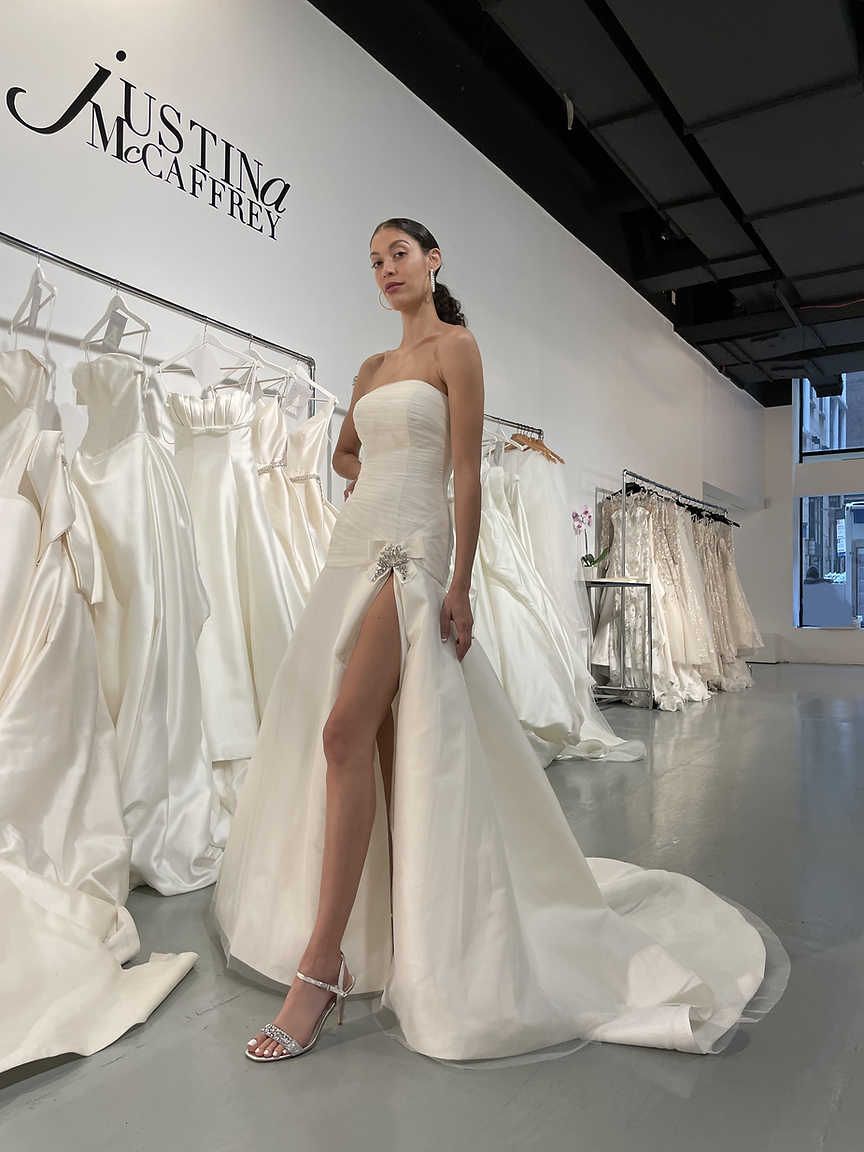 Justina McCaffery JM110 Wedding Dress Sample