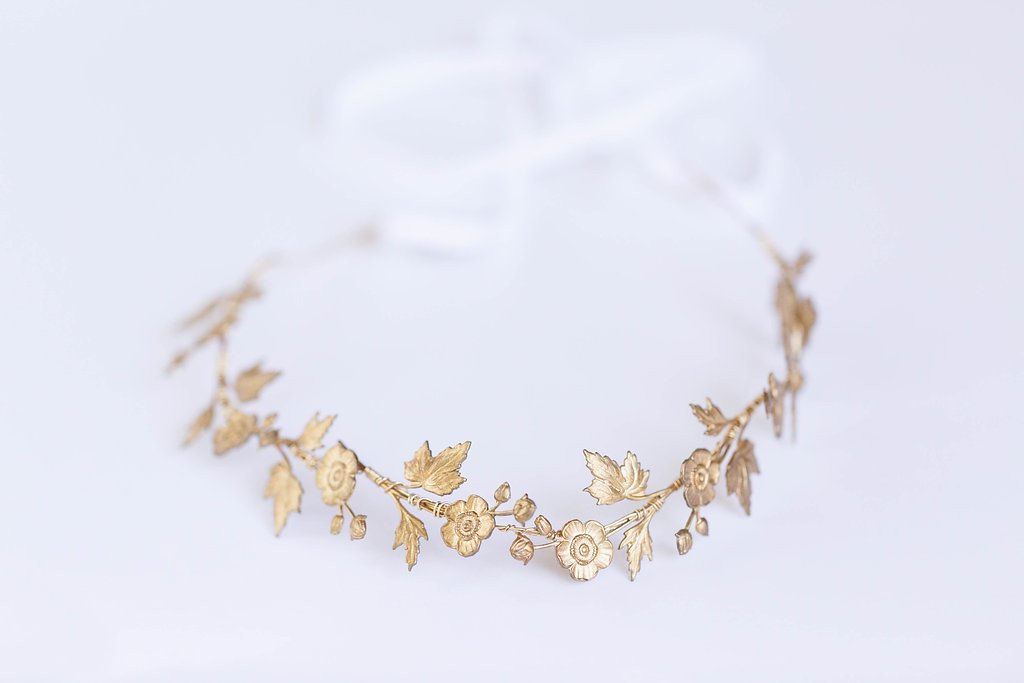 Metal Flexible Wildflower Crown – The Persnickety Bride