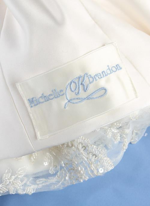 First Names and Single Initial Dress Label The Persnickety Bride First Names and Single Initial Dress Label The Persnickety Bride