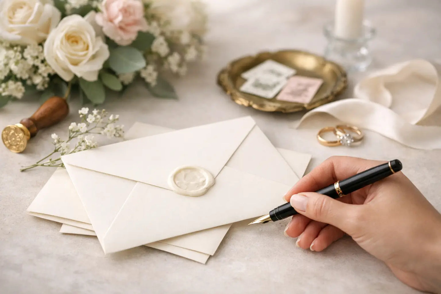 How to Address Wedding Envelopes Gracefully