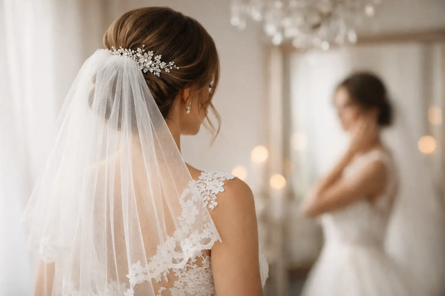 How to Style a Bridal Veil for Your Wedding
