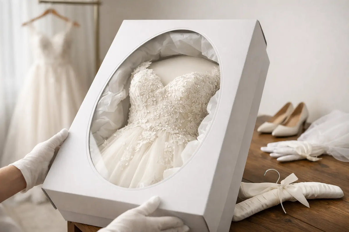 How to Preserve a Wedding Gown the Right Way
