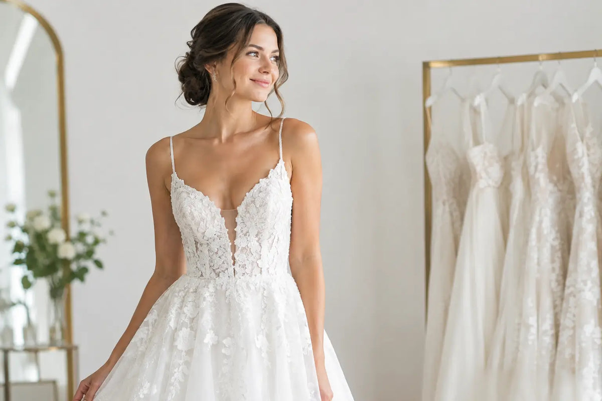 Justin Alexander Sample Review for Modern Brides