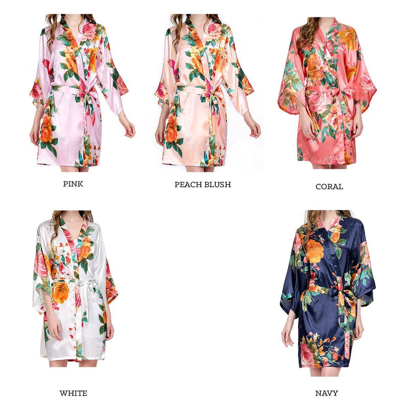 Watercolor Floral Robes