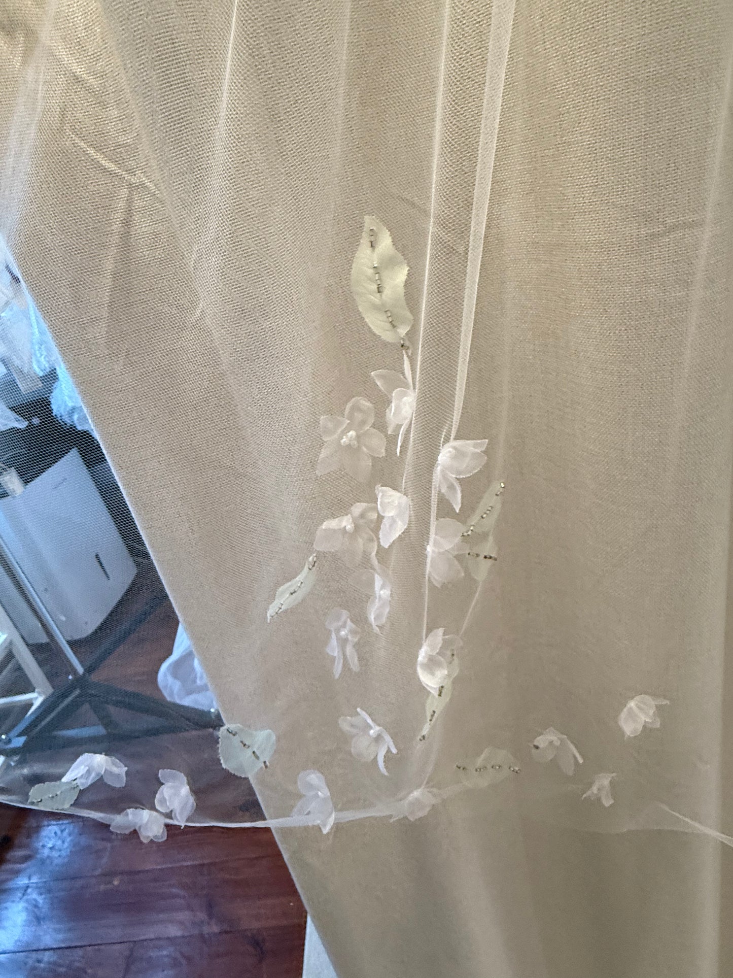 Halima Grine Flora Veil - The Persnickety Bride