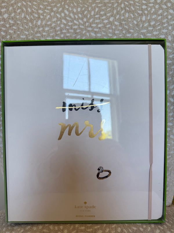 Kate Spade Miss To Mrs Bridal Planner