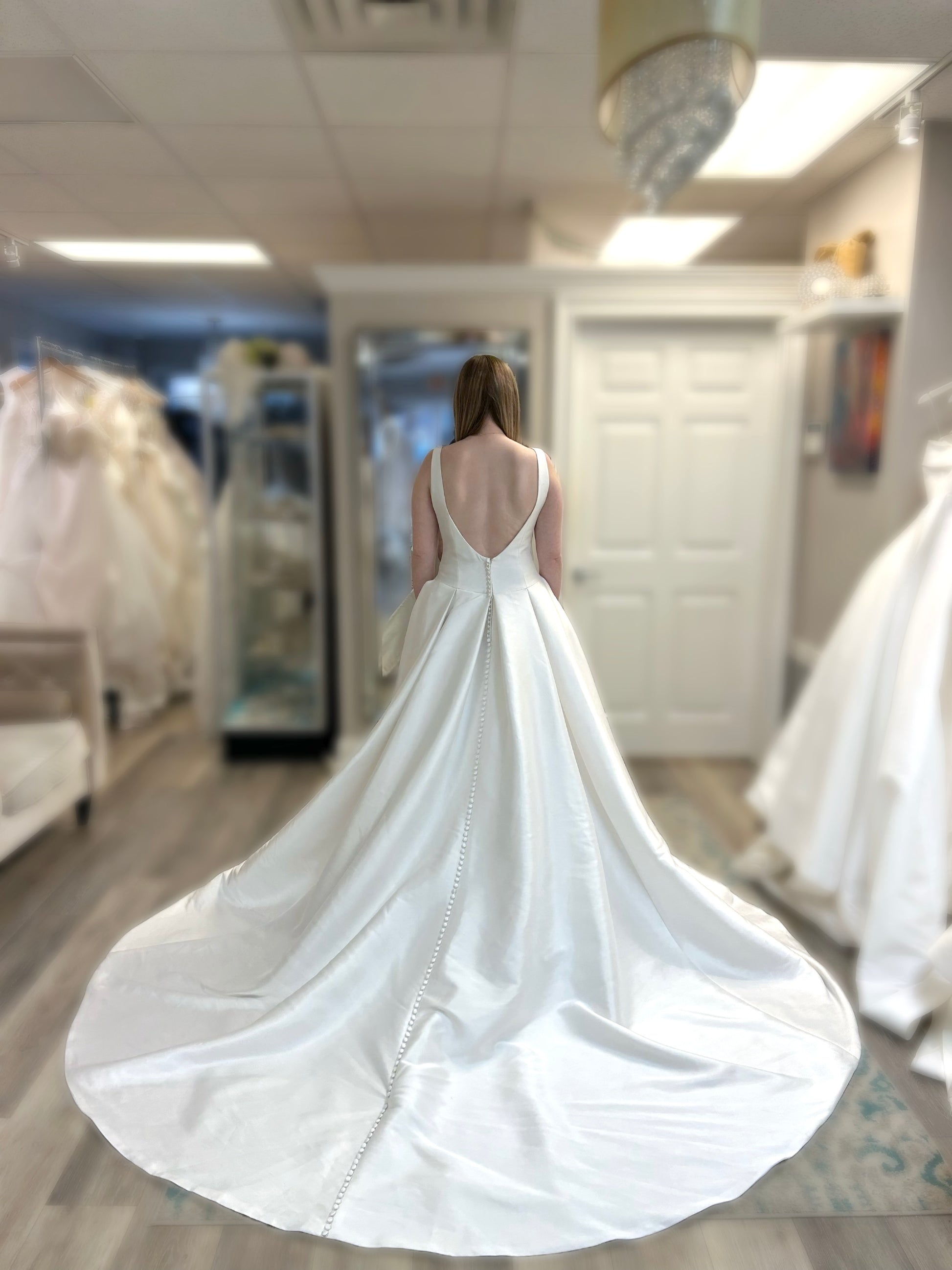 Justin Alexander 99145 Wedding Dress Sample