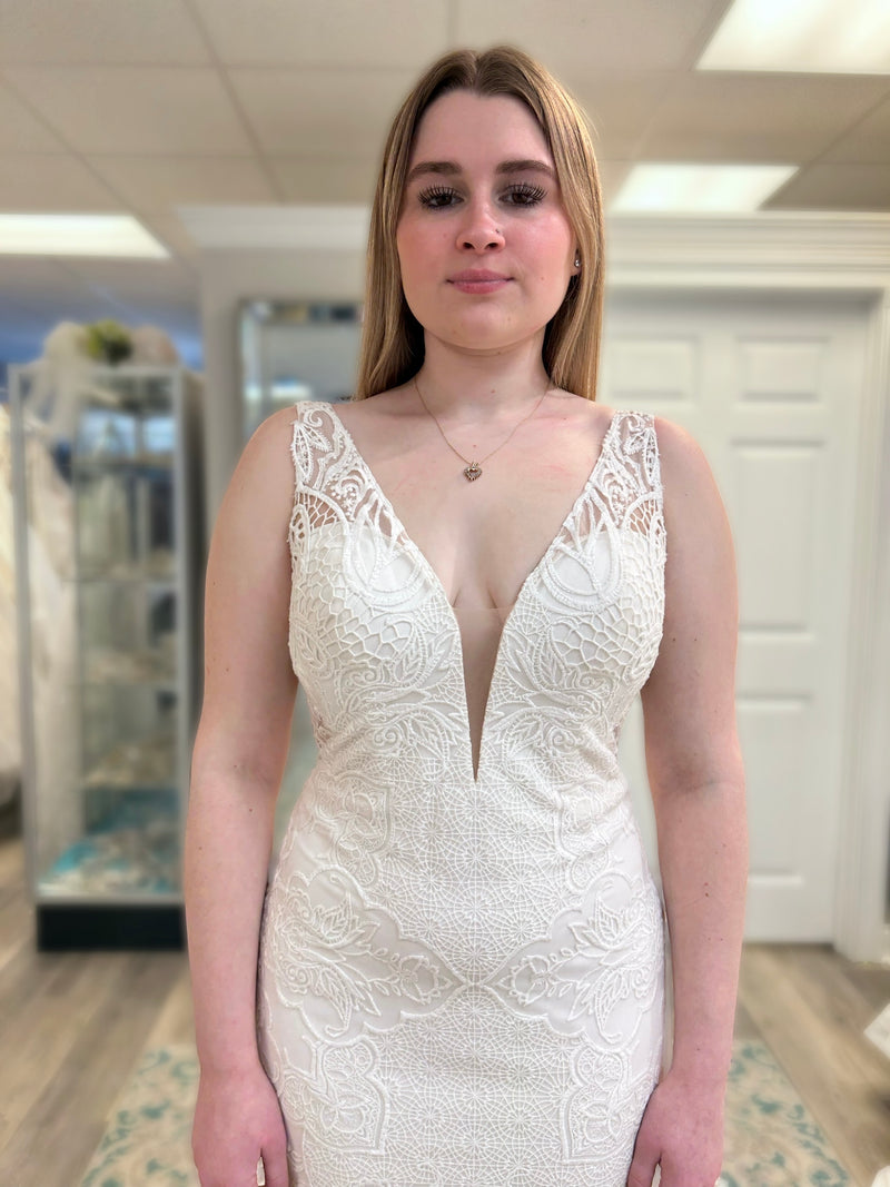 Lillian West 66241 Wedding Dress Sample