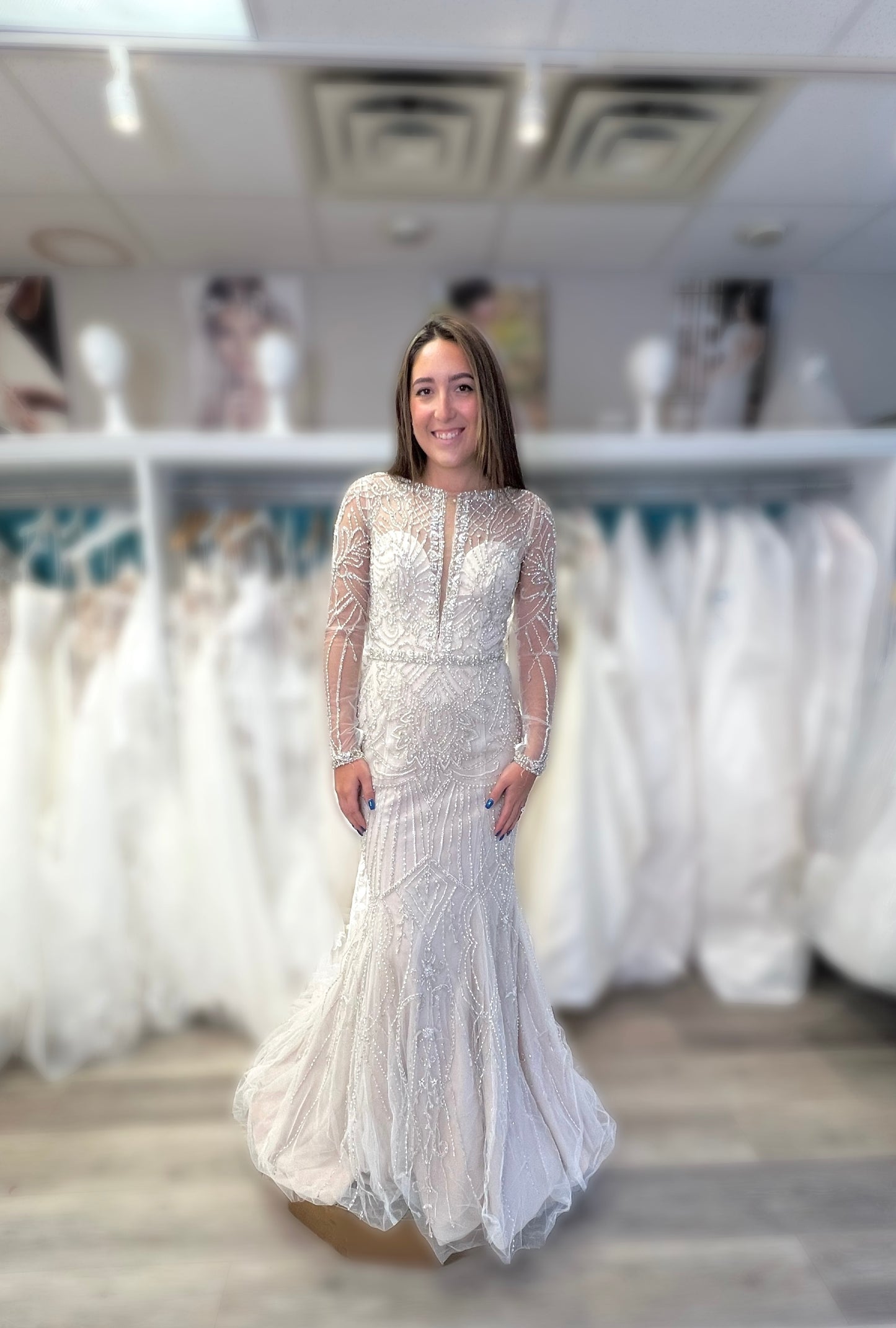 Justin Alexander Signature 9894 Wedding Dress Sample Justin Alexander Signature 9894 Wedding Dress Sample