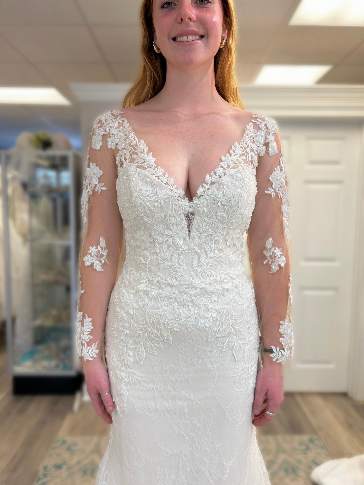 Lillian West 66129 Wedding Dress Sample Lillian West 66129 Wedding Dress Sample