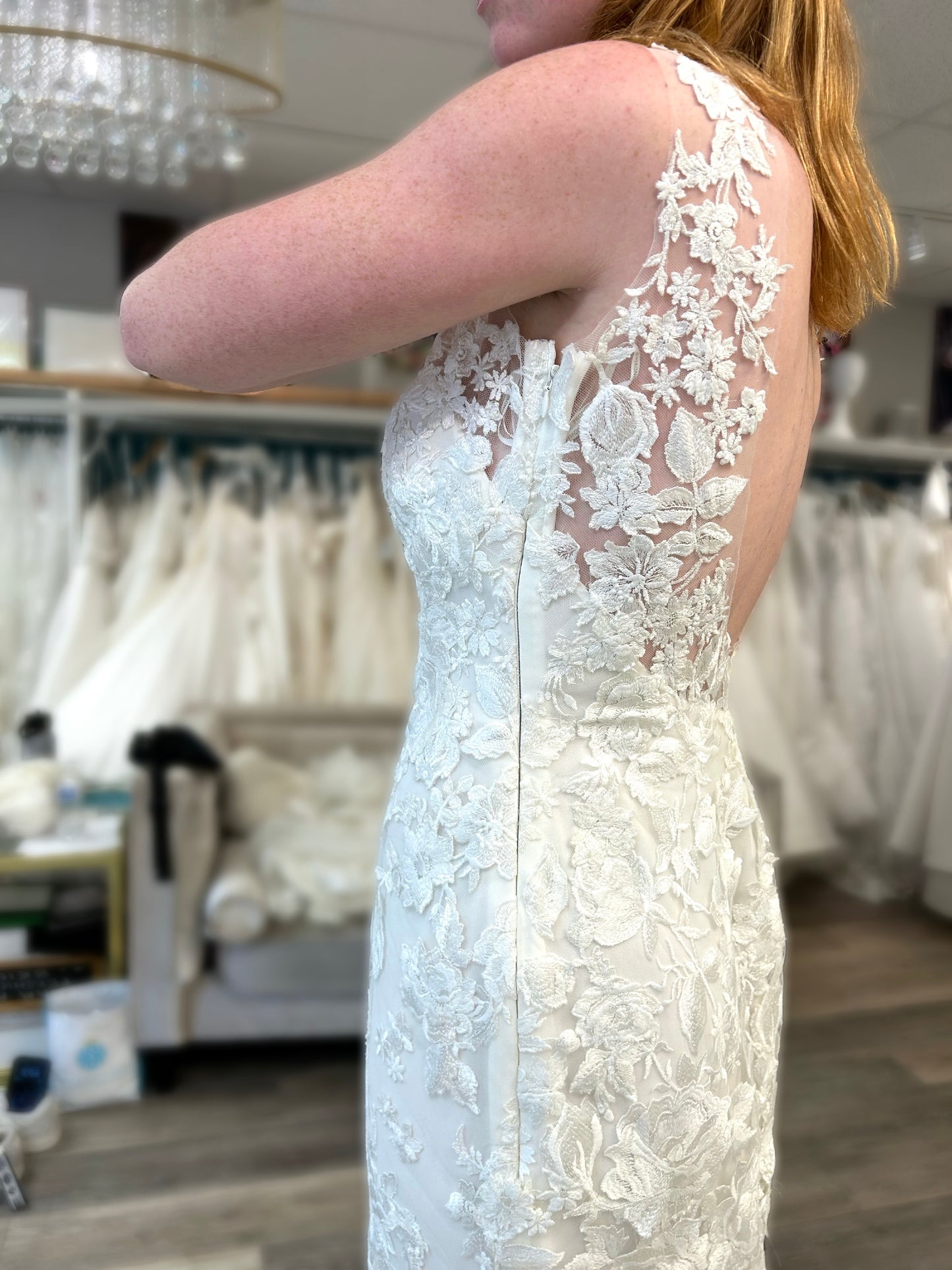 Atelier Pronovias 'HIBISCUS' Wedding Dress Sample Atelier Pronovias 'HIBISCUS' Wedding Dress Sample
