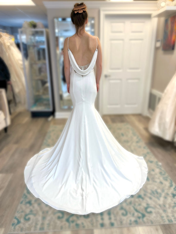 Paloma Blanca 4857 Wedding Dress Sample