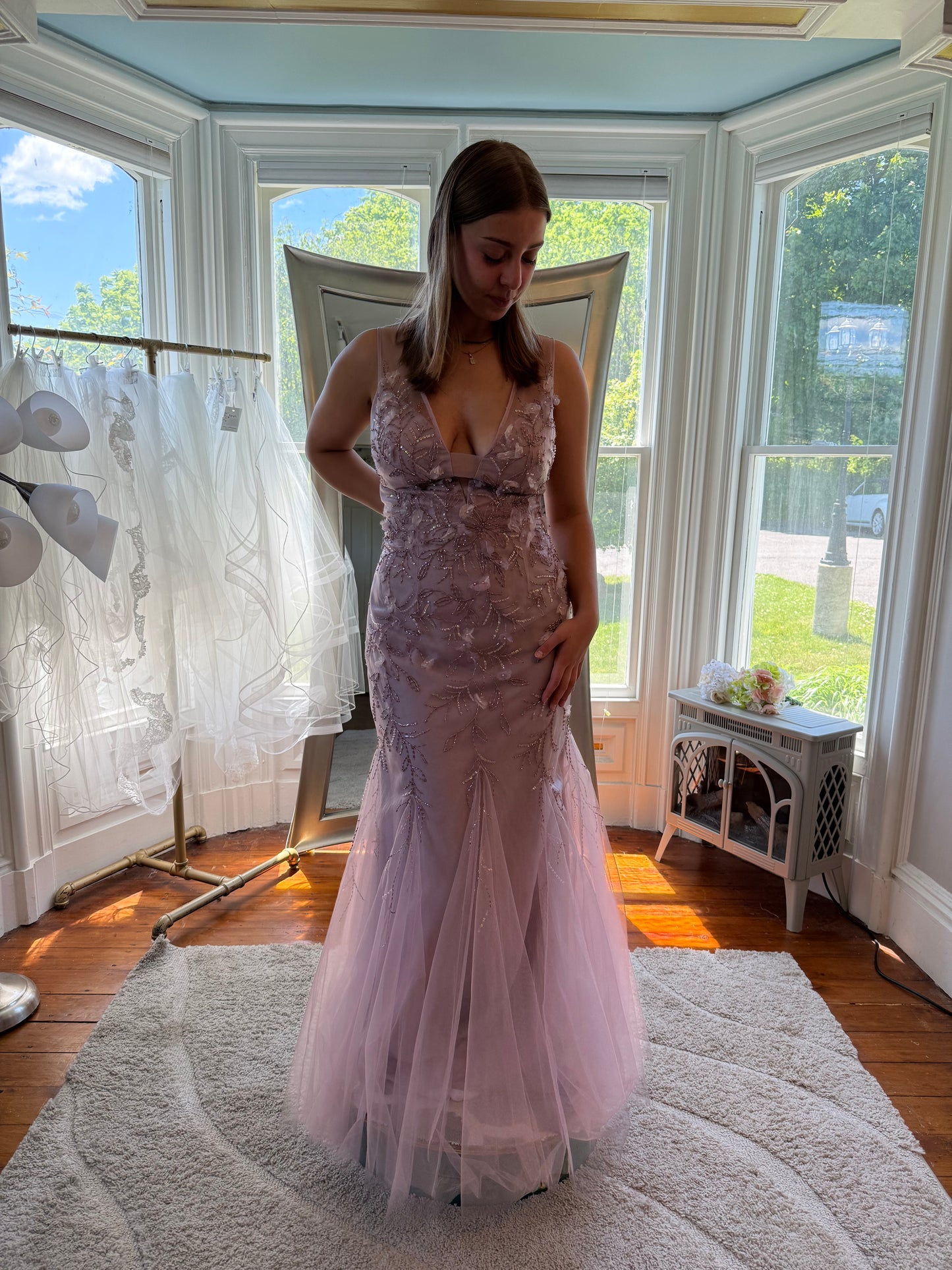 Basix Black Label D9620L Gown - The Persnickety Bride