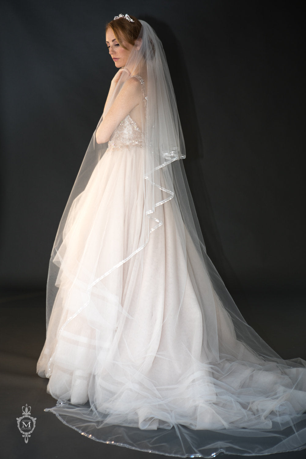 Justine M. Couture River Veil - The Persnickety Bride
