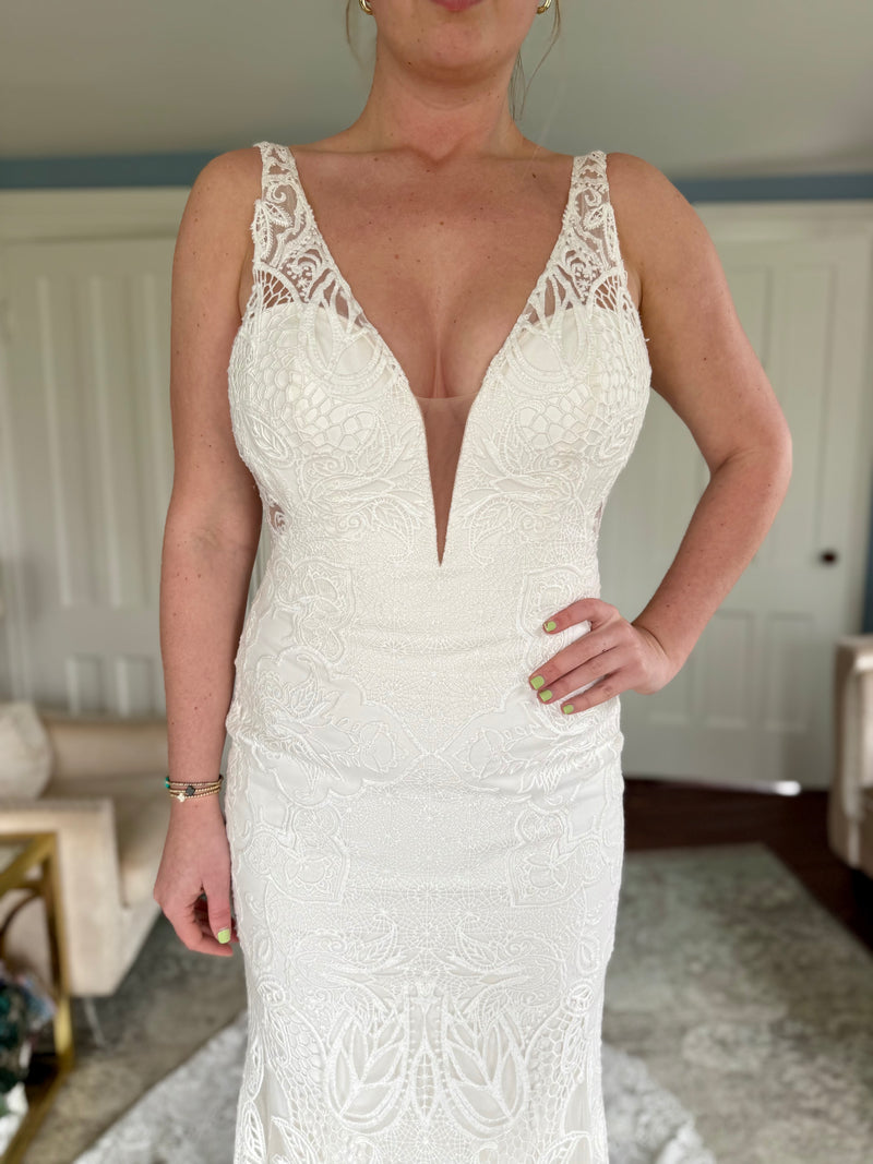 Lillian West 66241 Wedding Dress Sample