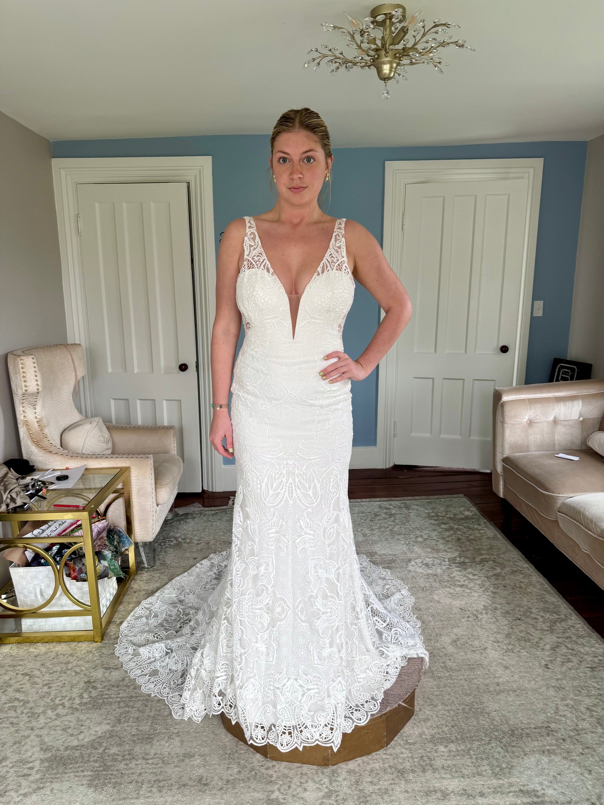 Lillian West 66241 Wedding Dress Sample