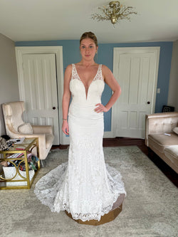 Lillian West 66241 Wedding Dress Sample