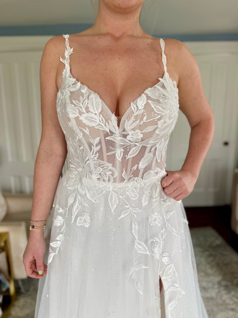 Lillian West 66271 Wedding Dress Sample