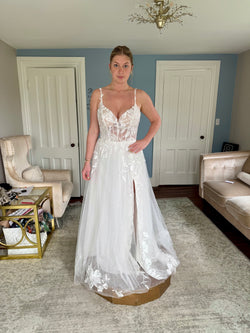 Lillian West 66271 Wedding Dress Sample
