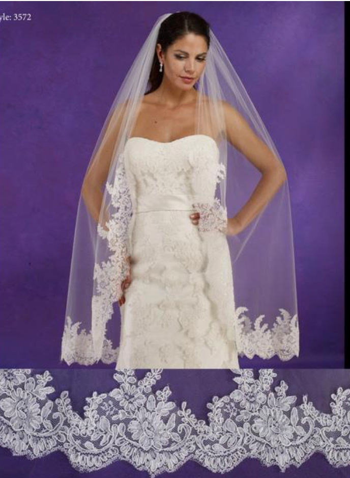 Marionat Zoe 3572 Veil - The Persnickety Bride
