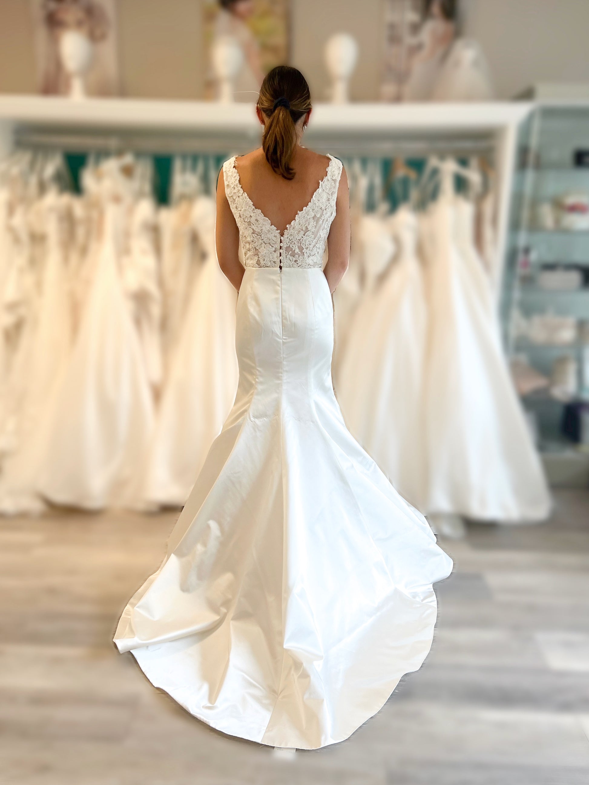 Lea Ann Belter Ember Wedding Dress Sample