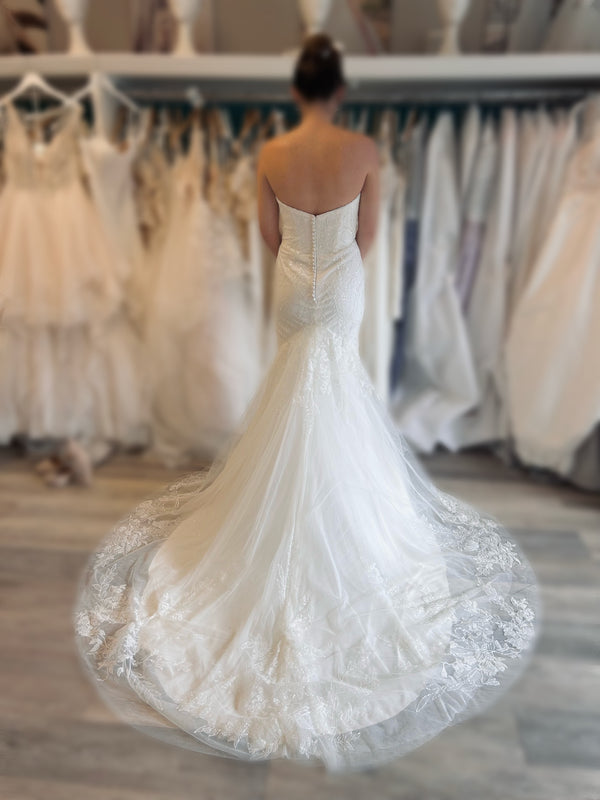 Lillian West 66243 Wedding Dress Sample