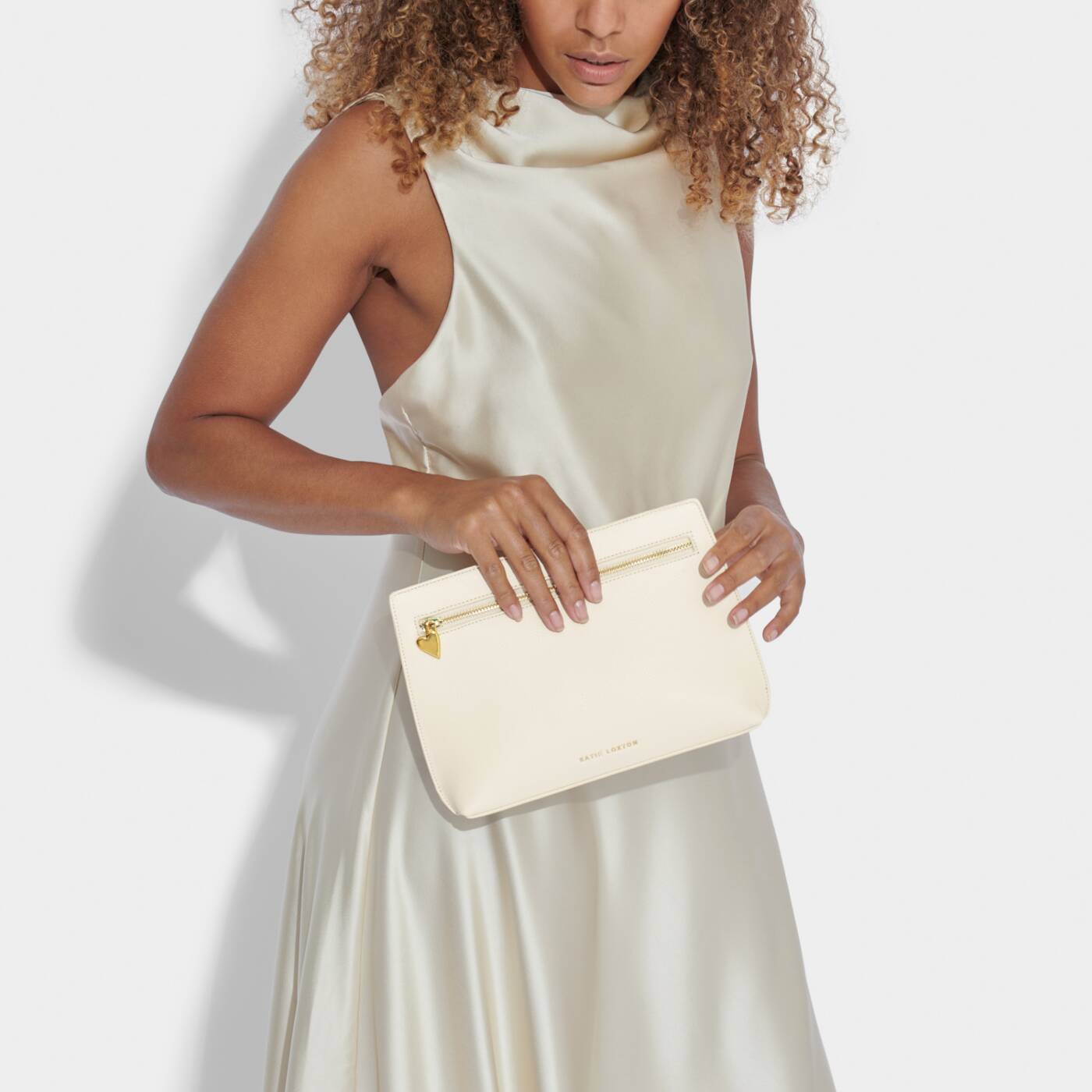 Katie Loxton Bridal Zip Charm Pouch - 'My Beautiful Bridesmaid, I Couldn't Say I Do Without You' - The Persnickety Bride
