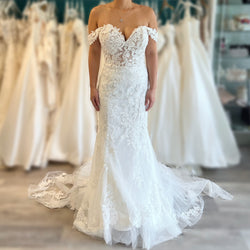Lillian West 66193 Wedding Dress Sample