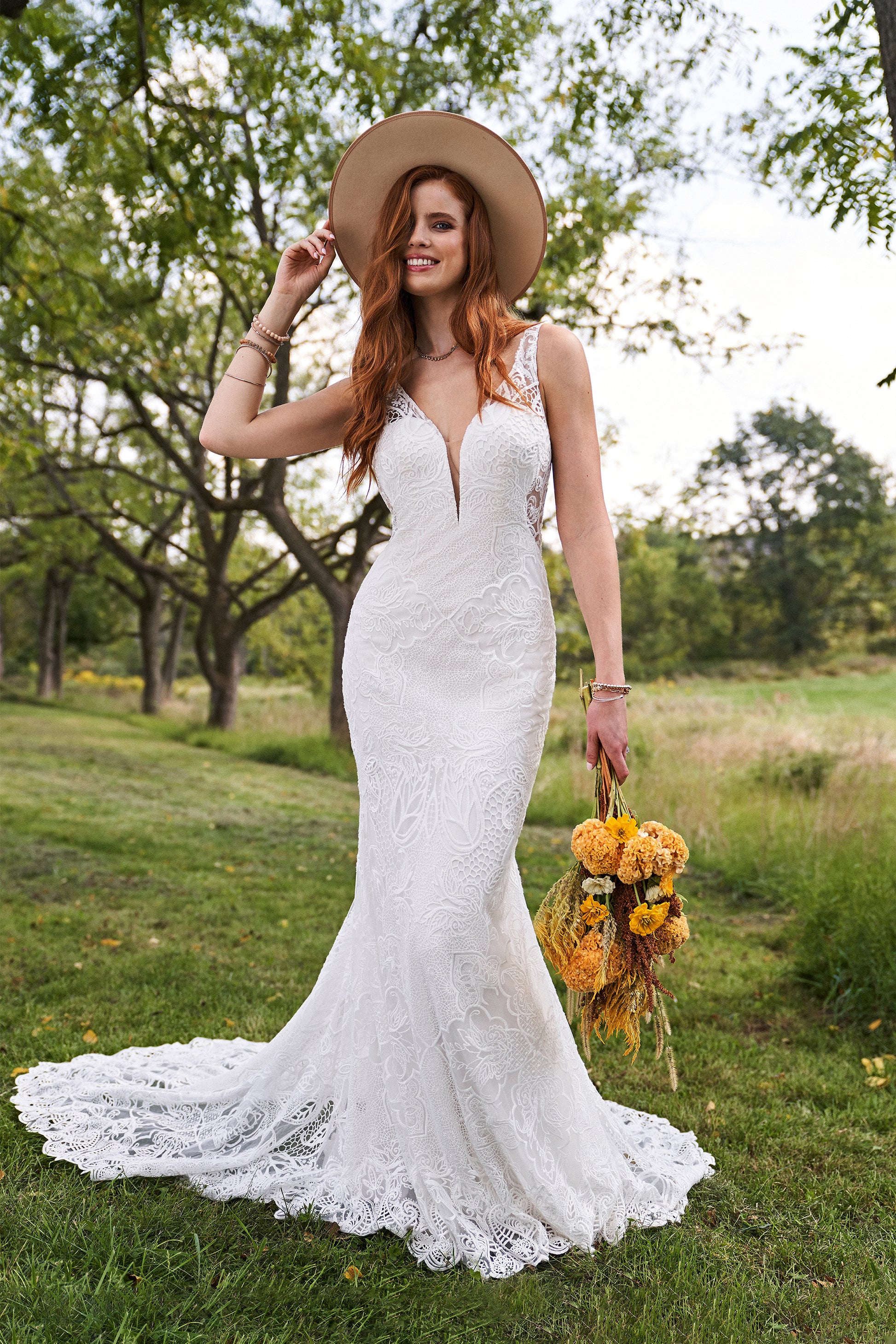 Lillian West 66241 Wedding Dress Sample