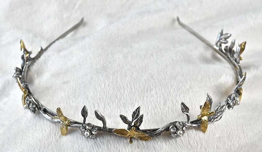 Bird & Vine Headband - The Persnickety Bride