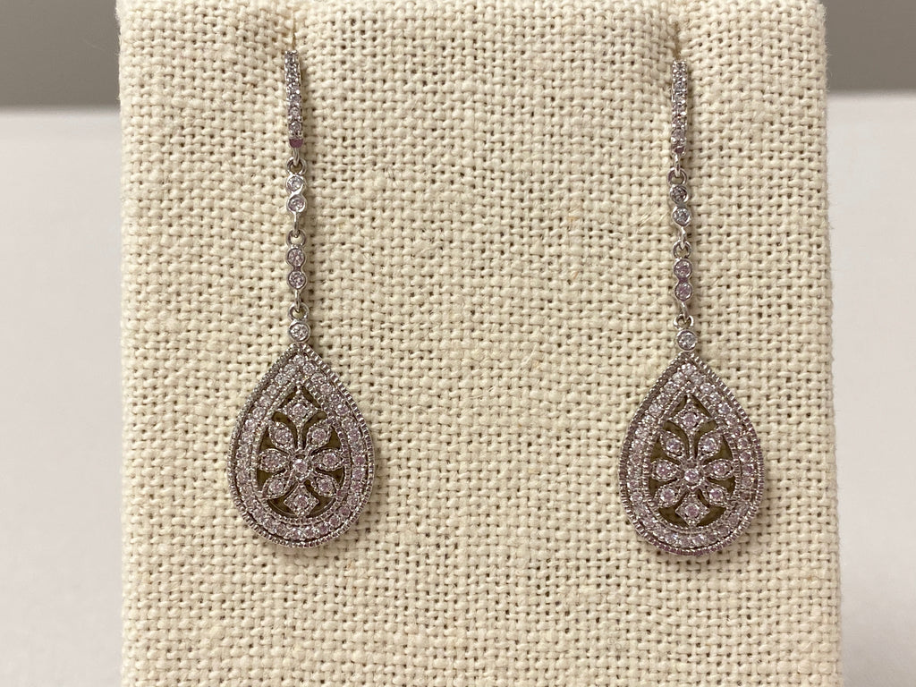 Blissful Crystal Earrings - The Persnickety Bride