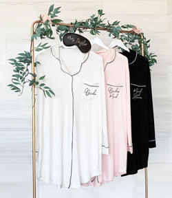 Bridal Party Sleep Shirts - The Persnickety Bride