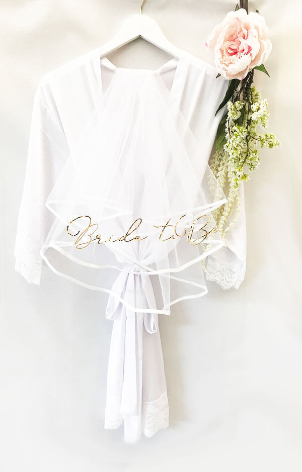 Bride To Be Veil - The Persnickety Bride