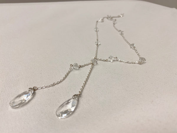 Crystal Wraparound Necklace - The Persnickety Bride