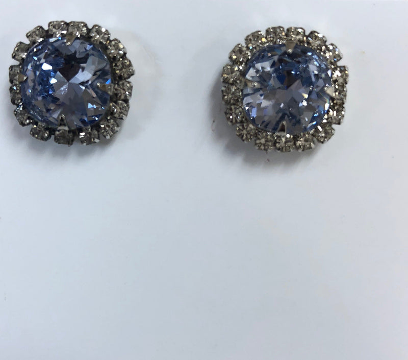 Vintage Collection: Gemstone Stud Earrings - The Persnickety Bride