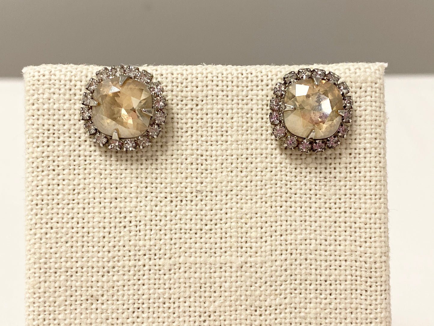 Vintage Collection: Gemstone Stud Earrings - The Persnickety Bride