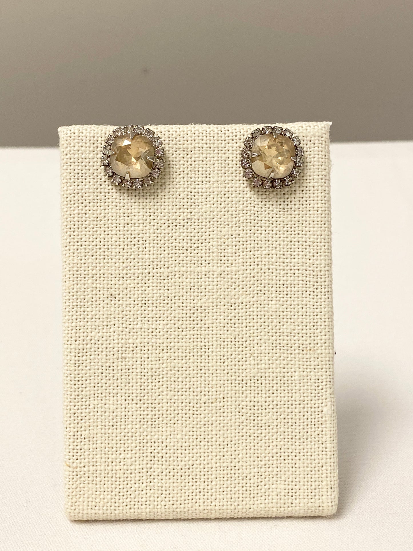 Vintage Collection: Gemstone Stud Earrings - The Persnickety Bride