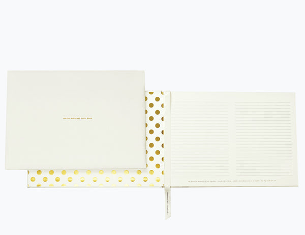 Kate Spade New York Notes to the Bride & Groom Guest Book - The Persnickety Bride