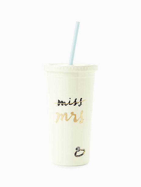 Kate Spade New York Miss to Mrs. Tumbler - The Persnickety Bride