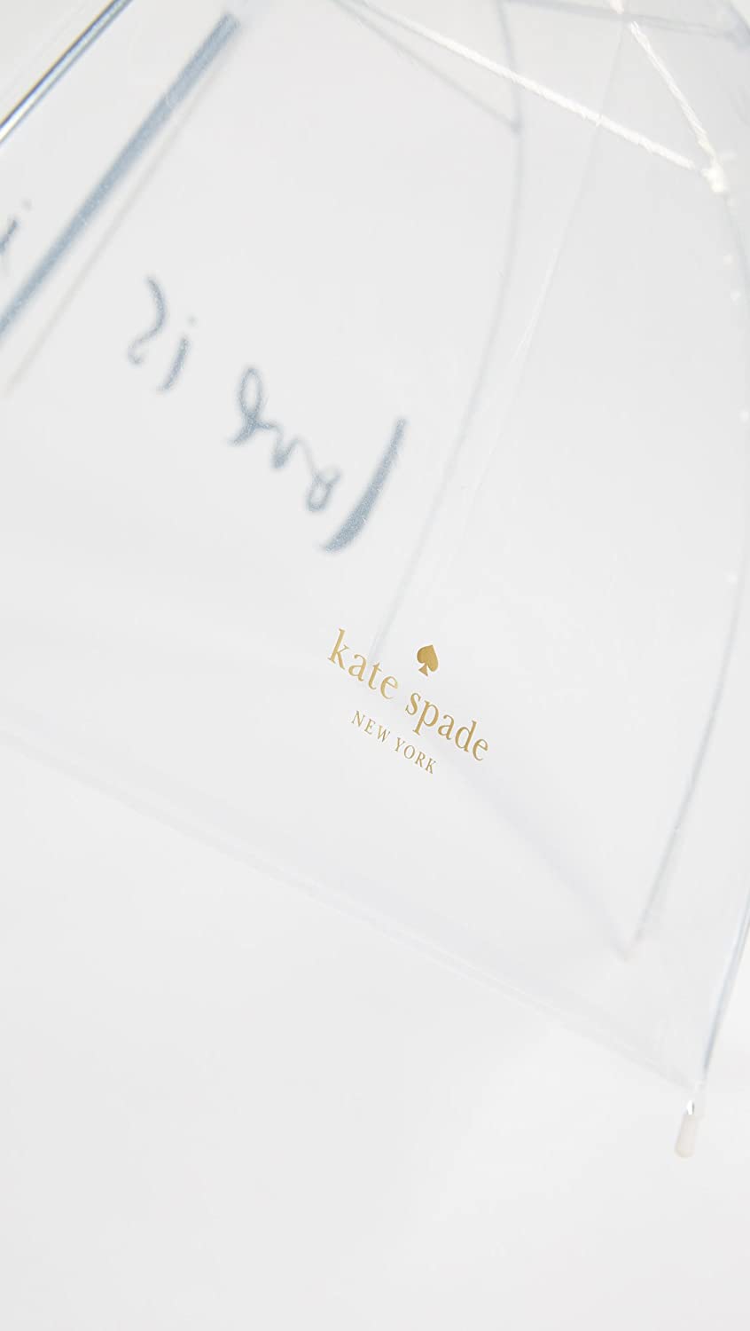 【kate spade】Love Is In The Air Clear Umbrella♪ カワイイ傘 Kate Spade New York Love is in the Air Umbrella – The