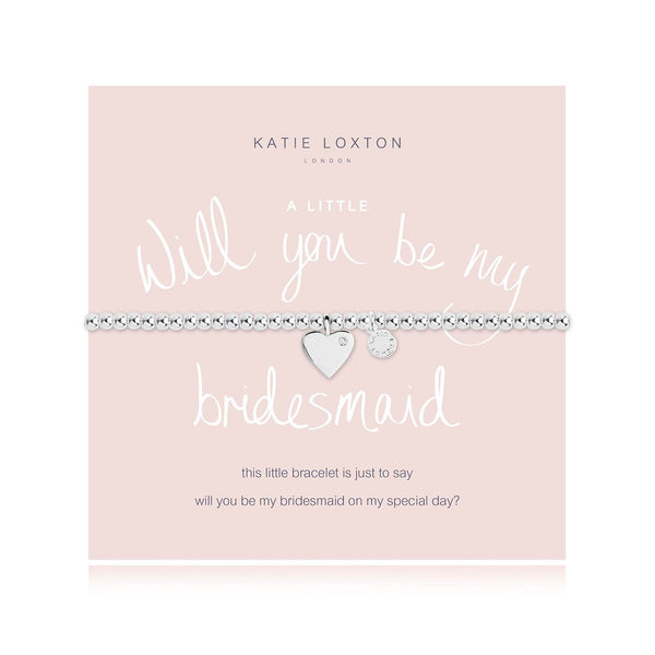 Katie Loxton WILL YOU BE MY BRIDESMAID BRACELET - The Persnickety Bride