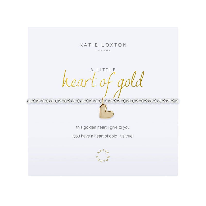 Katie Loxton HEART OF GOLD BRACELET - The Persnickety Bride
