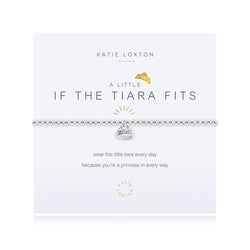 Katie Loxton IF THE TIARA FITS BRACELET - The Persnickety Bride