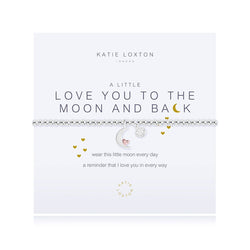 Katie Loxton LOVE YOU TO THE MOON & BACK BRACELET - The Persnickety Bride