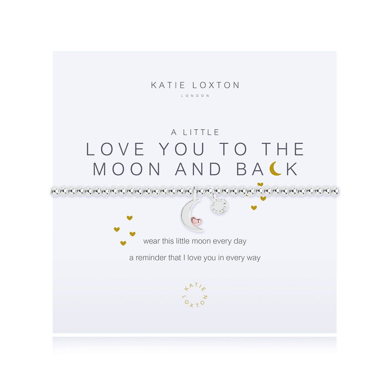 Katie Loxton LOVE YOU TO THE MOON & BACK BRACELET - The Persnickety Bride