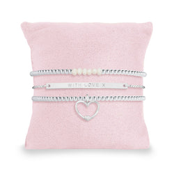 Katie Loxton OCCASION GIFT BOX TIE THE KNOT BRACELETS - The Persnickety Bride