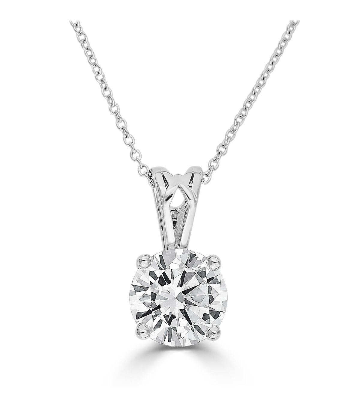 Liz Round 8mm Pendant - The Persnickety Bride