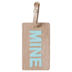 MINE Luggage Tag - The Persnickety Bride